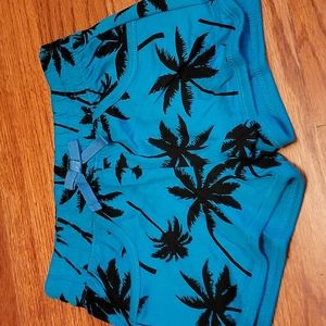 Girls palm tree shorts